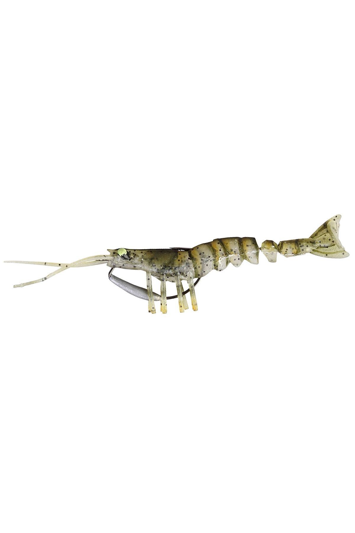 3D TPE Manic Shrimp 6.5cm 4gr Silikon Brown