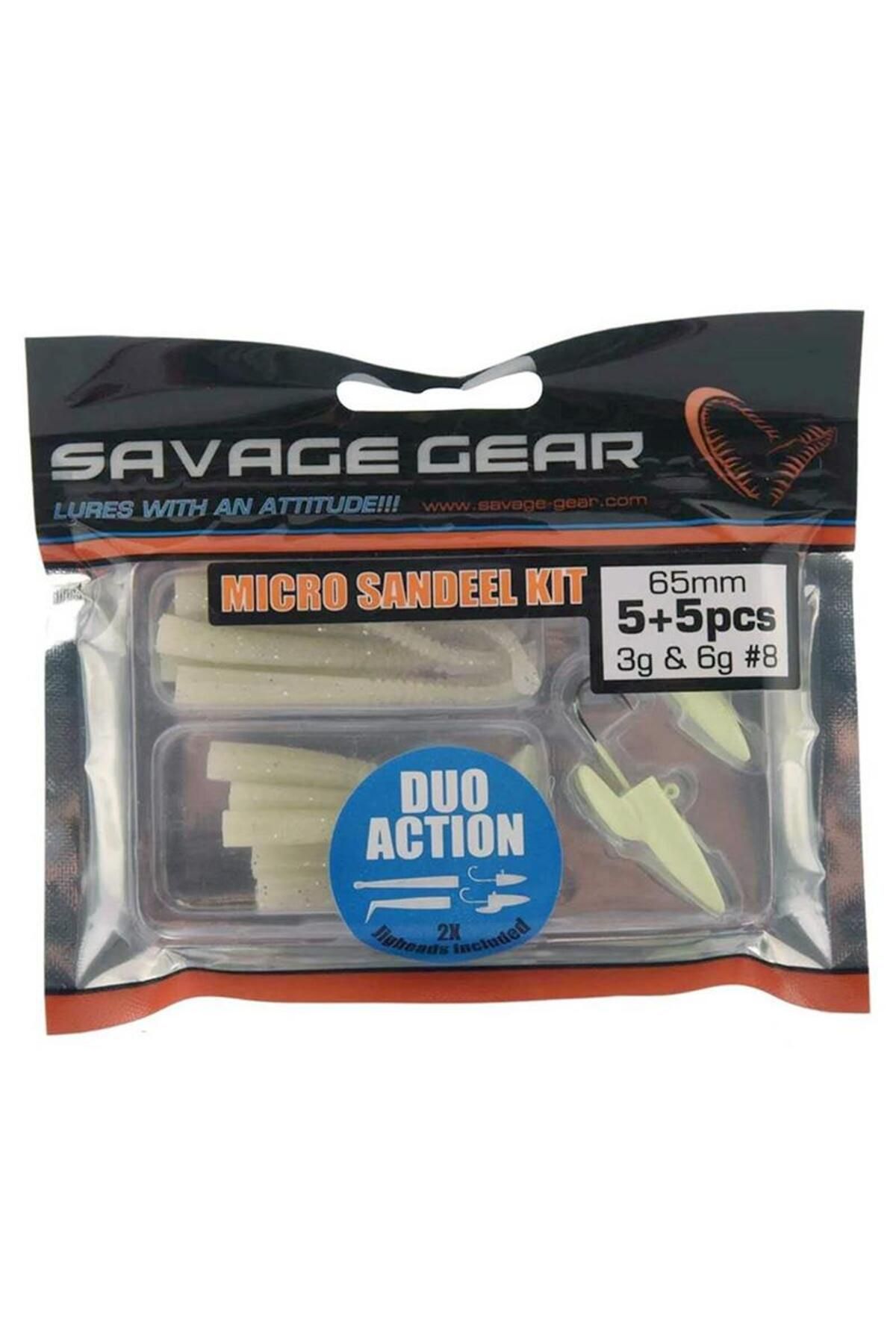 Lrf Micro Sandeel Kit 12 Adet(1+1.5+5) Suni Yem Renk Silver