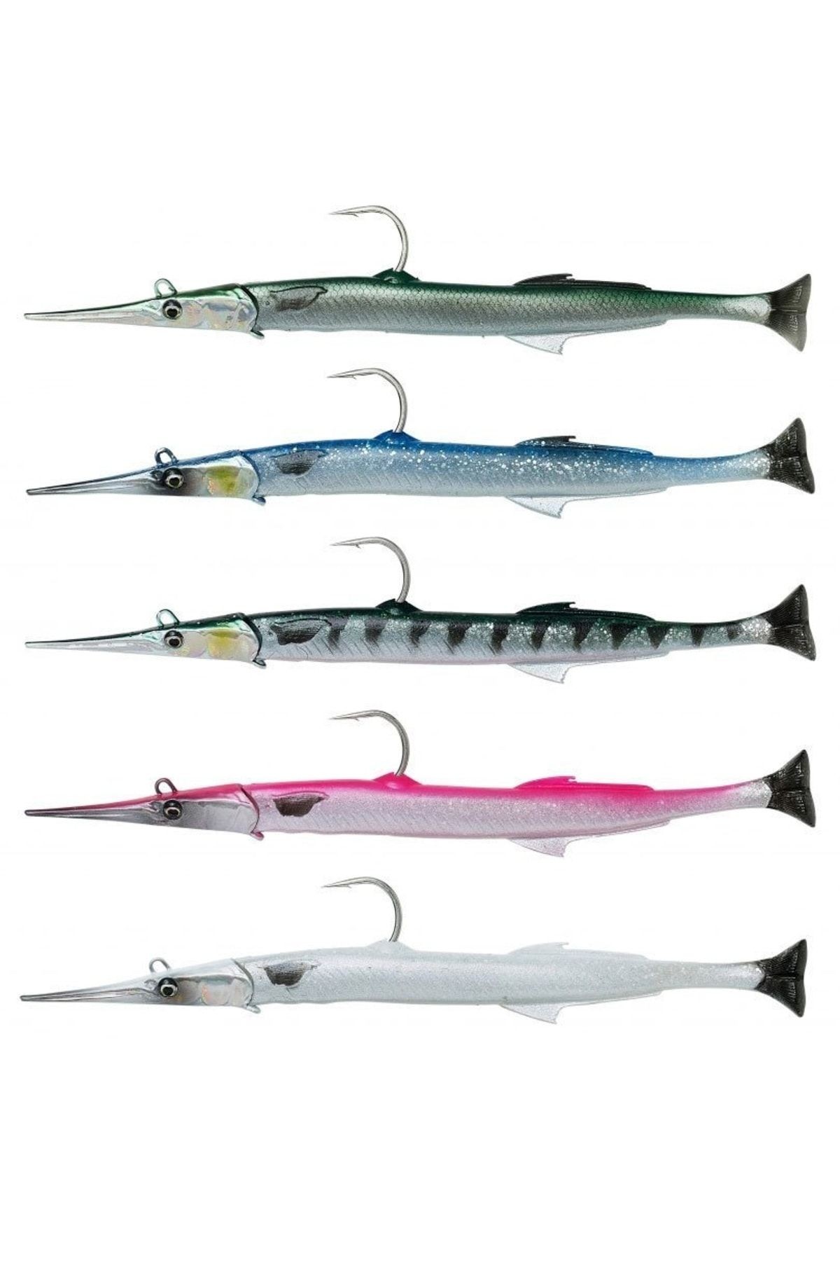 Needlefish Pulsetail 2 1 30cm 105g Zargana Suni Yem Pink Silver
