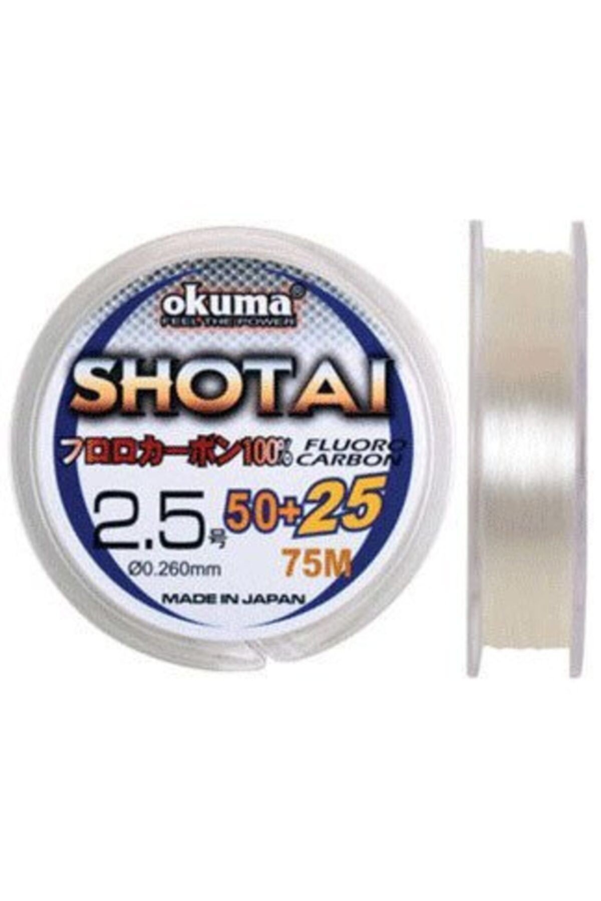 Shotai Fluorocarbon 75 Mt 0,330 Mm Misina