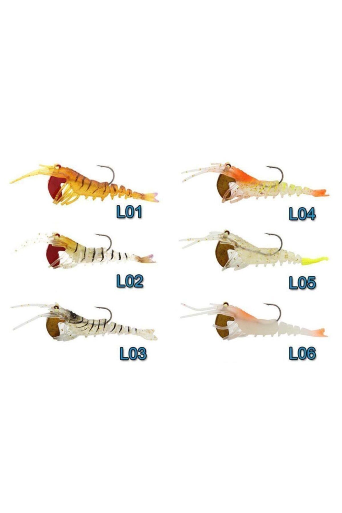 Manic 3d Shrimp Karides Silikon Yem