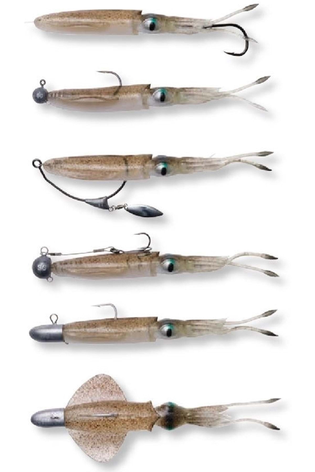 Swim Squid   Green Eye Suni Yem 1 Adet 25cm 86g