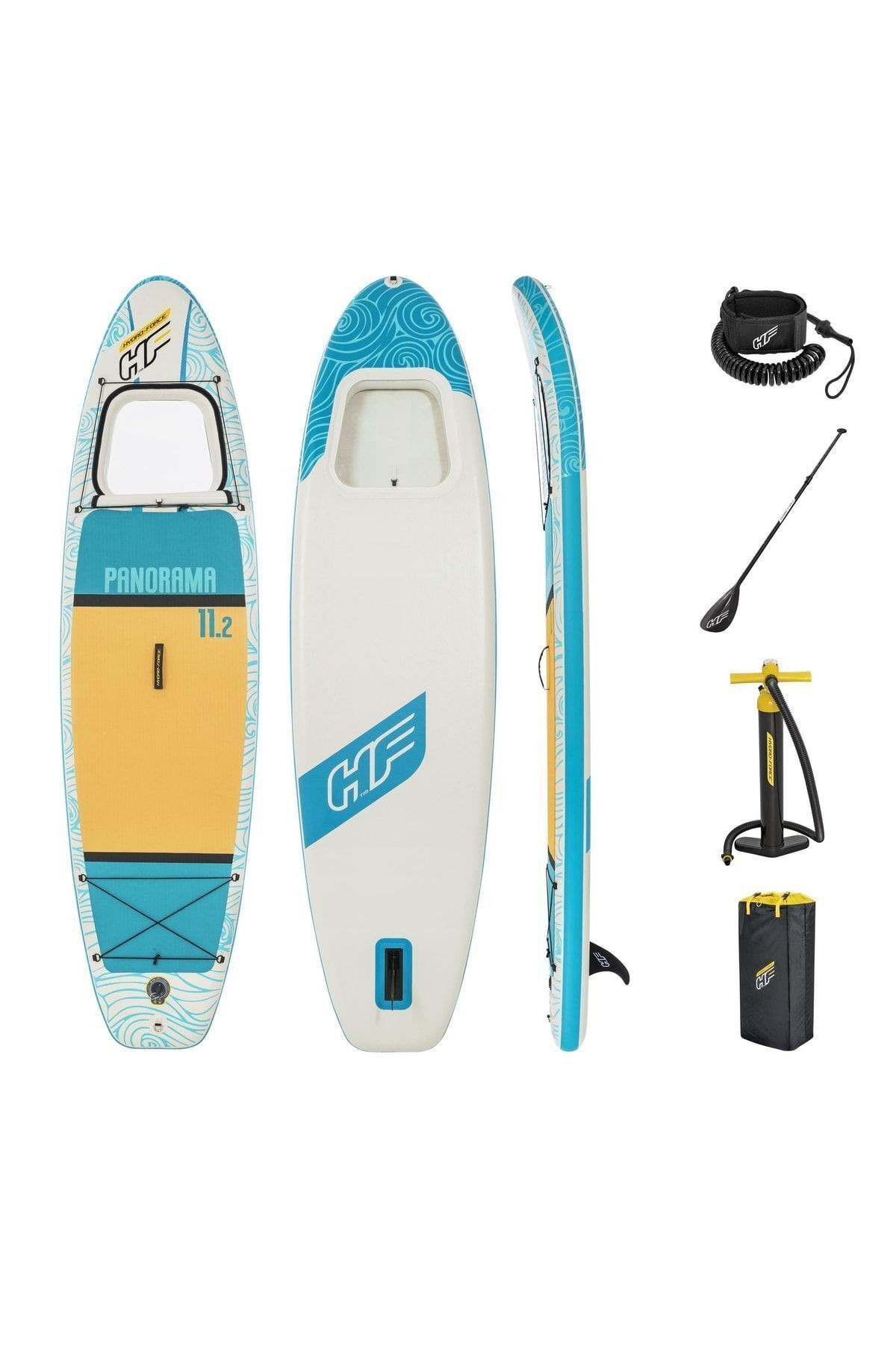 Hydro Force 65363 Panorama Şişme Sup Paddle Board Set 340x89x15 Cm