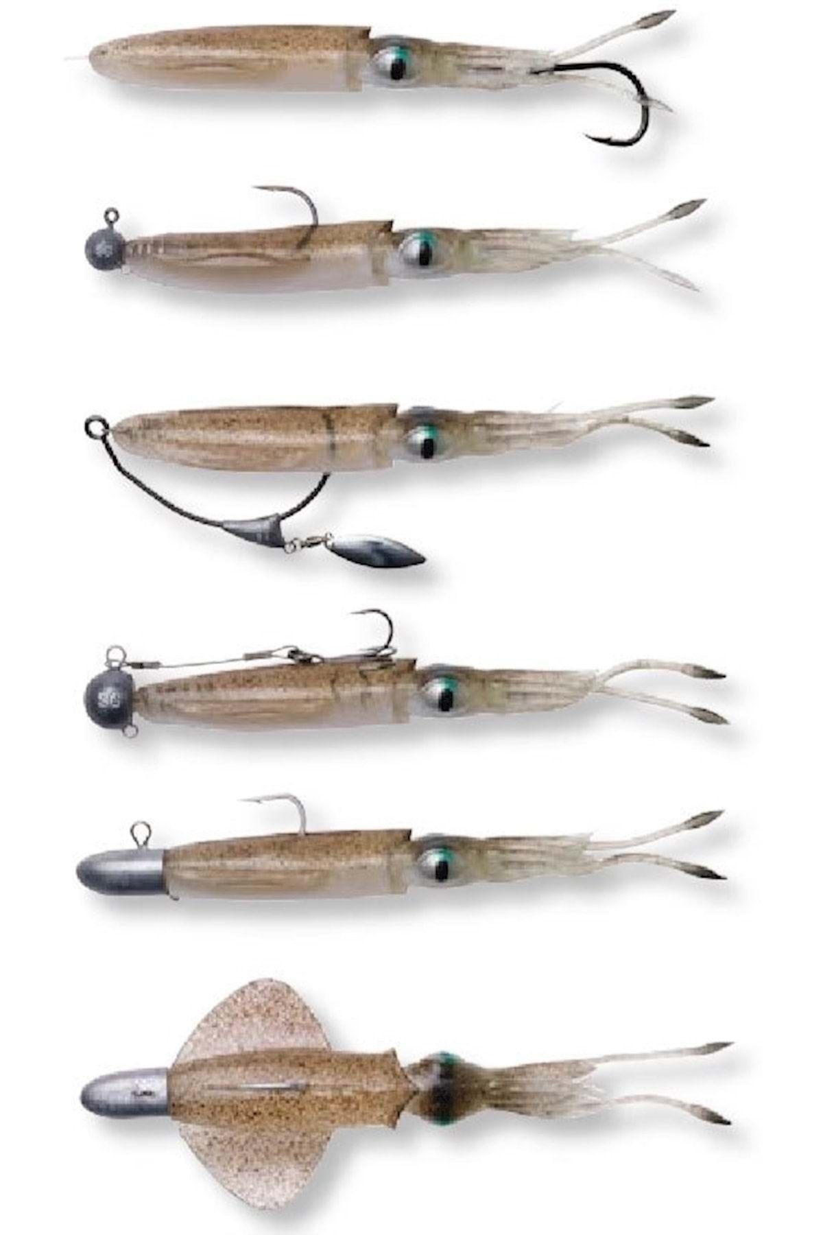 Swim Squid 25cm 86g 1 Adet Suni Yem Cuttlefish