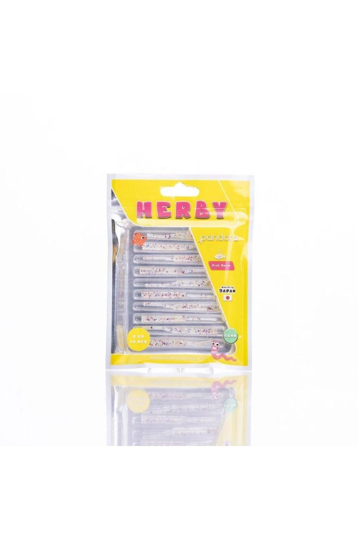 Herby Worm 5cm 10 Parça Lrf Silikon Yem