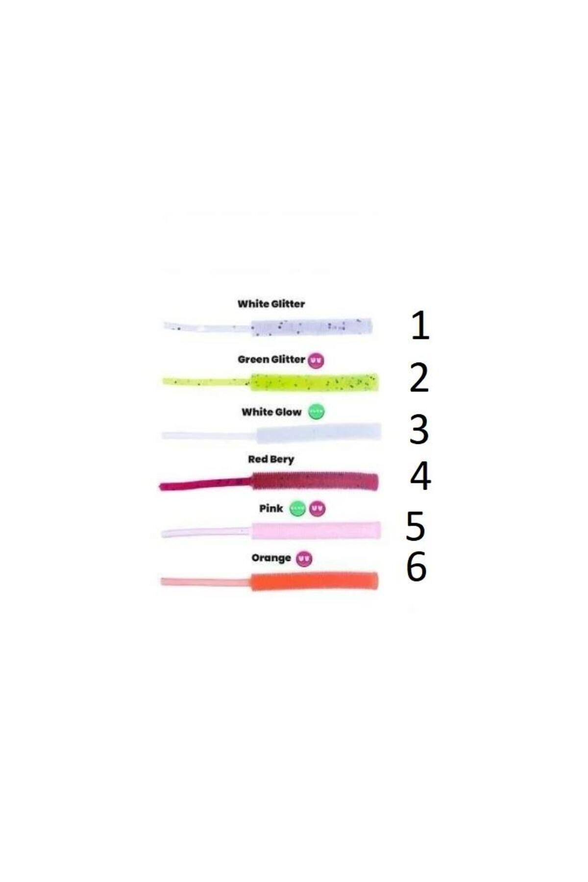 Herby Worm 5cm 10 Parça Lrf Silikon Yem