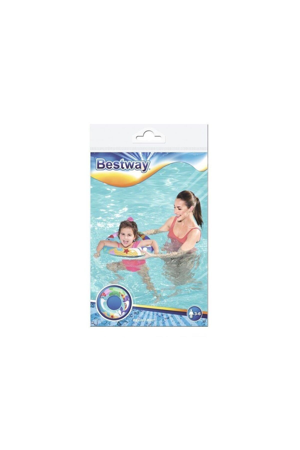Simit Desenli 51 Cm Bestway - 36113 (Lisinya)