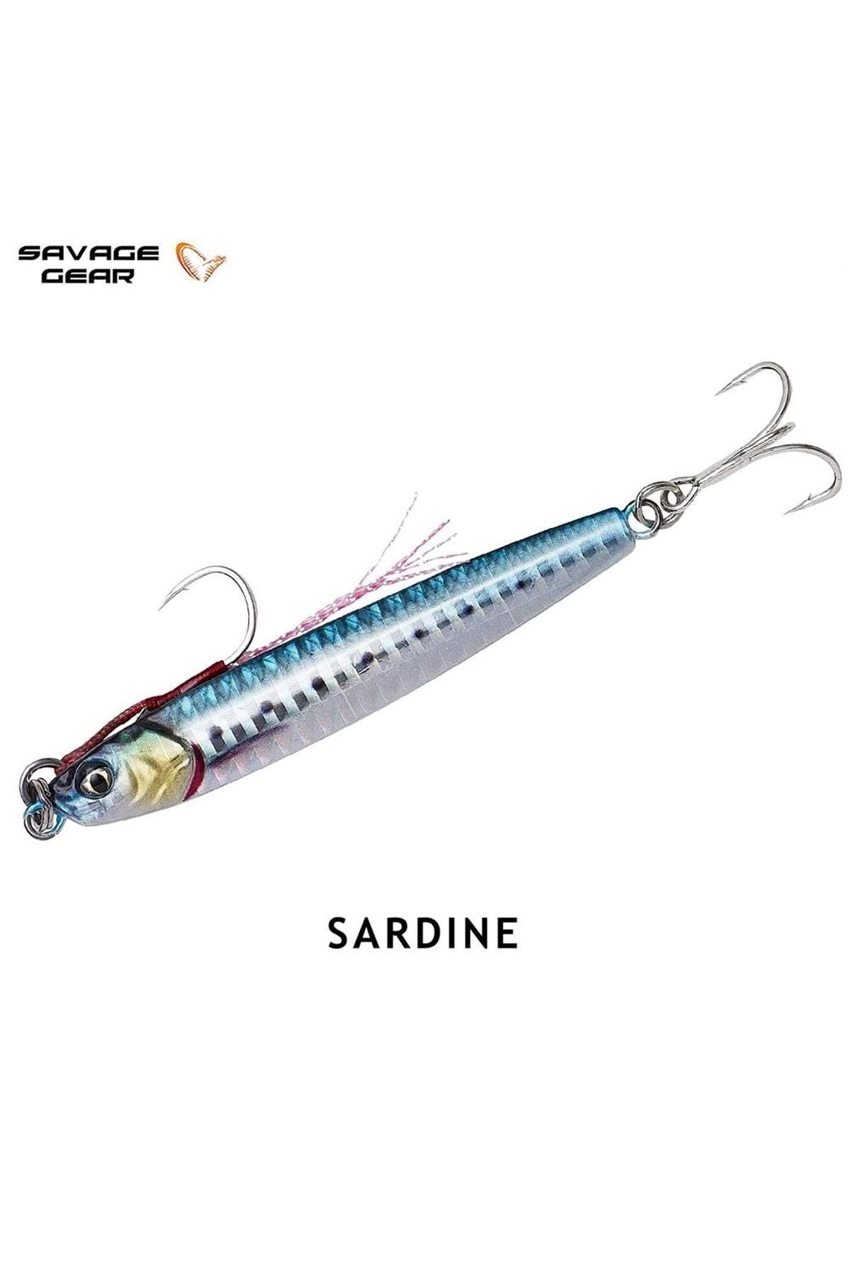 3d Jig Minnow 20 gr 7,5 Cm Suni Yem Sardine Php