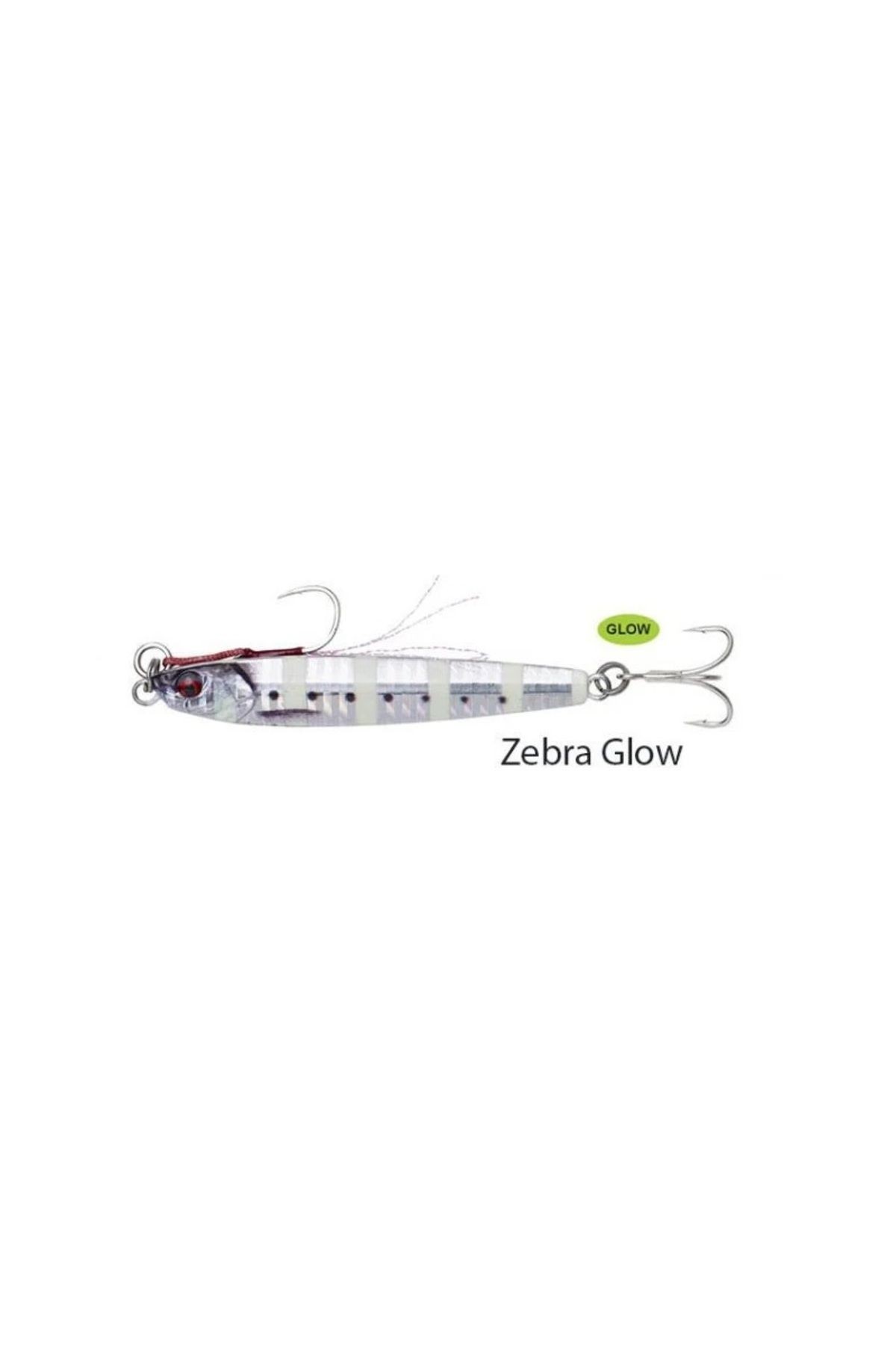 3d Jig Minnow 7.5cm 20gr Suni Yem Zebra Glow