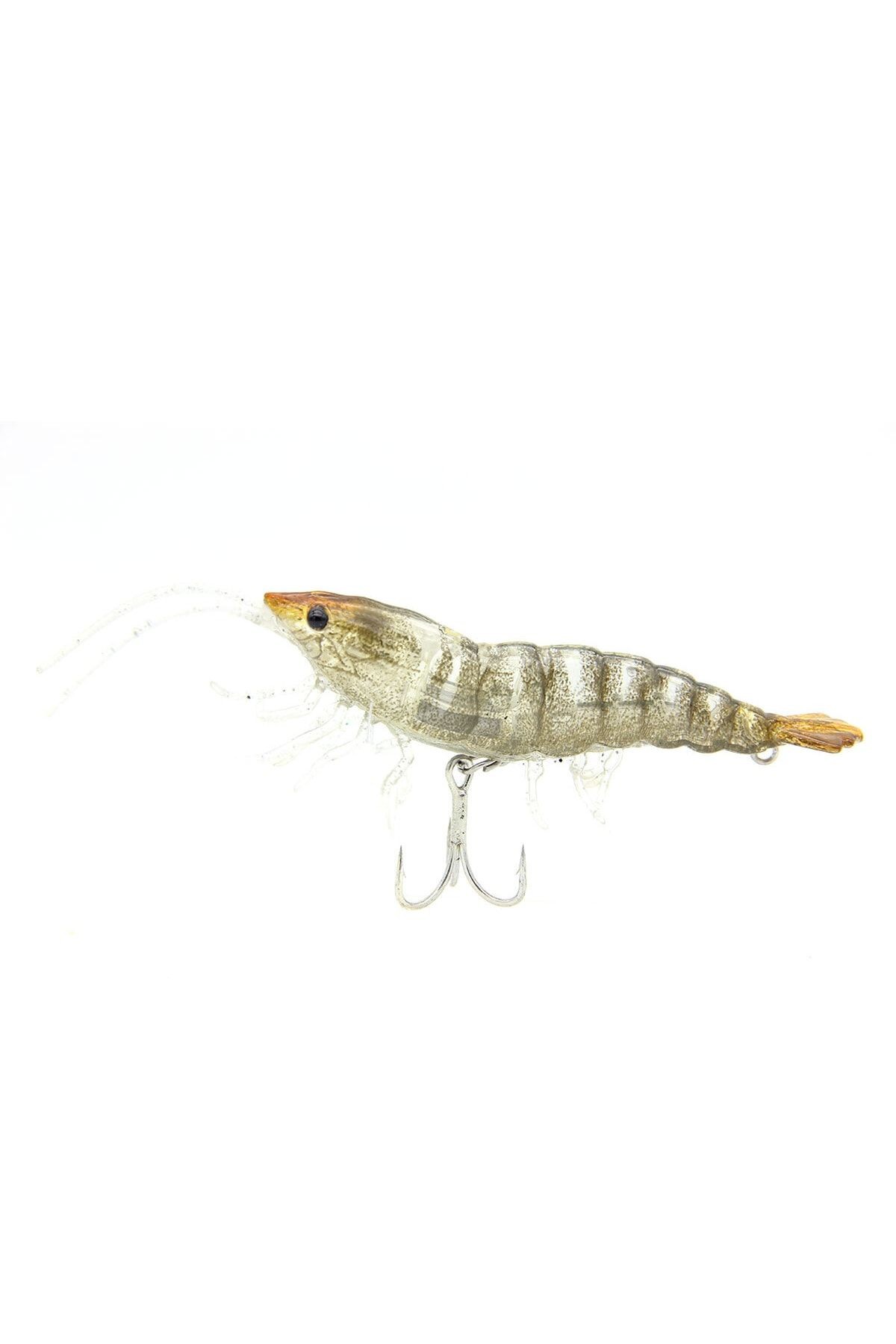 3d Hybrid Shrimp 10cm 17g Silikon Karides Suni Yem Olive Green Egg