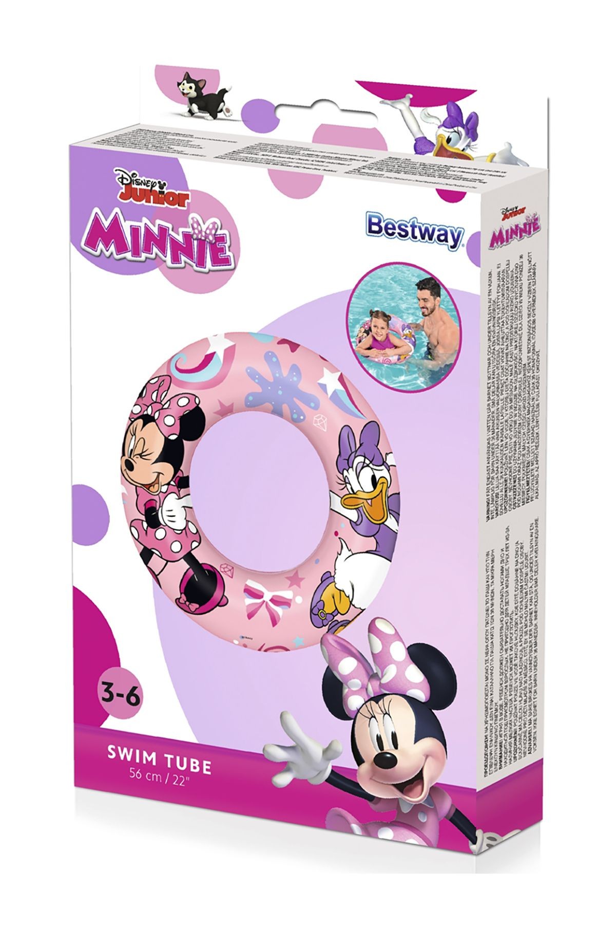 Minnie Mouse Simit 56 Cm Pudra Pembe