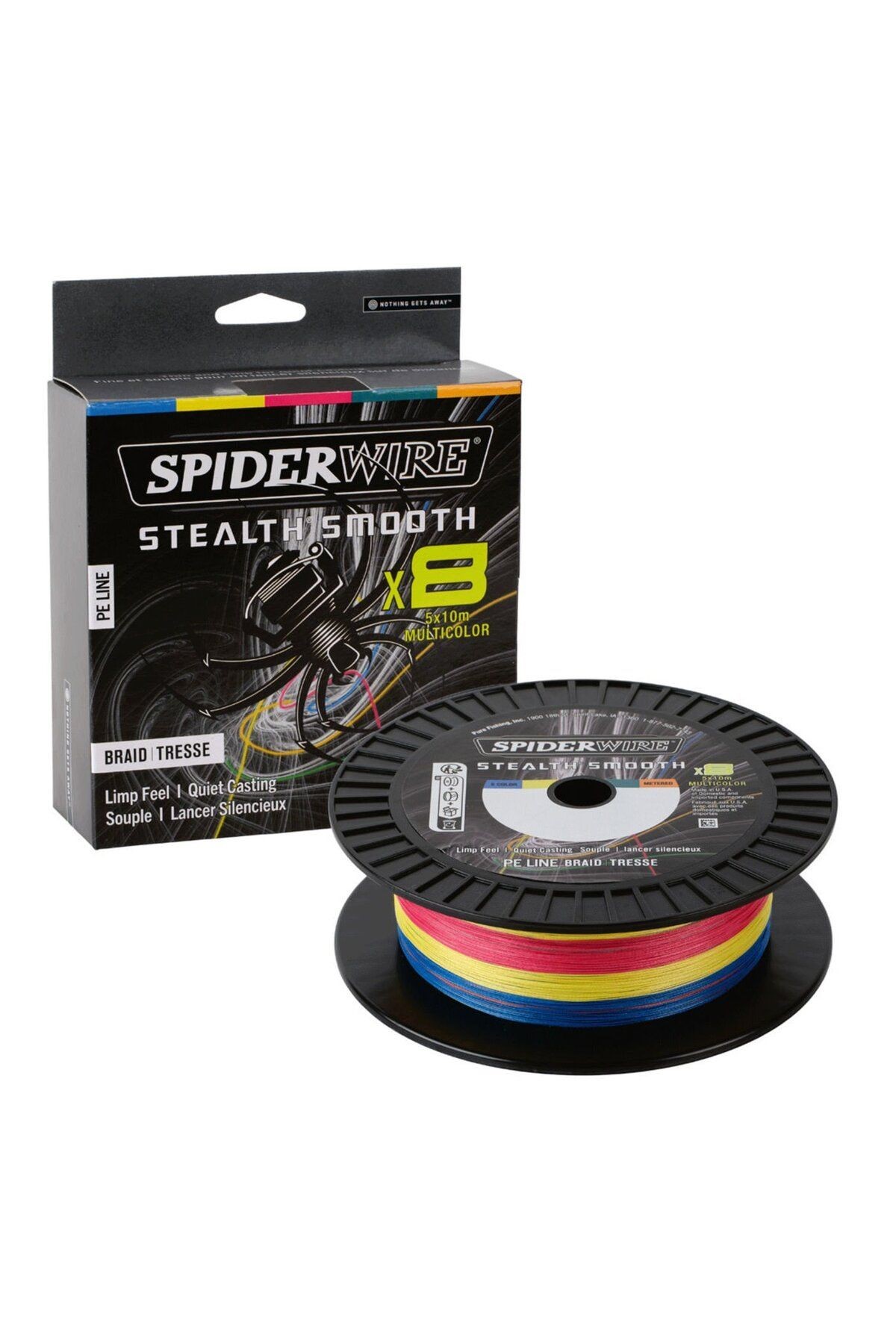 SpiderWire Stealth Smooth x8 300mt Multicolour Örgü İp 0.23mm