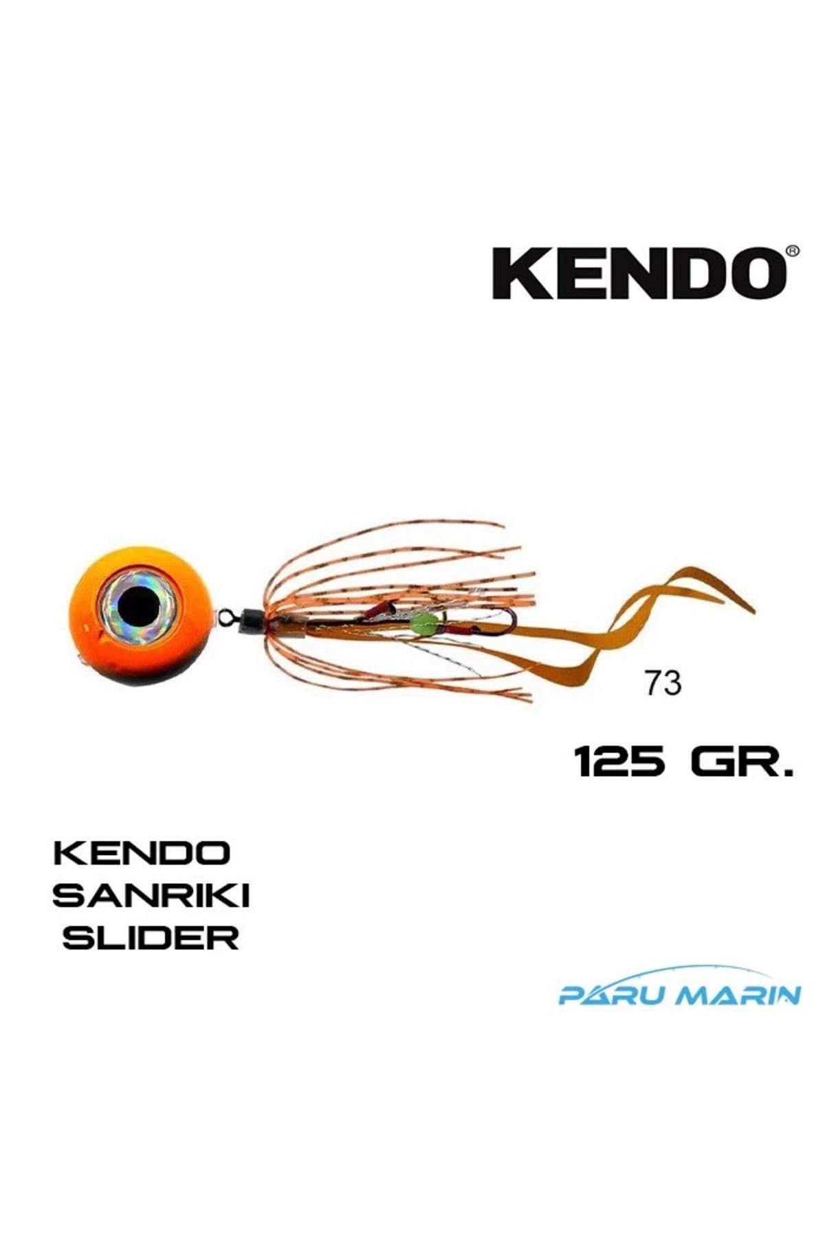 Sanriki Slider 125gr. No:73 Tai Rubber