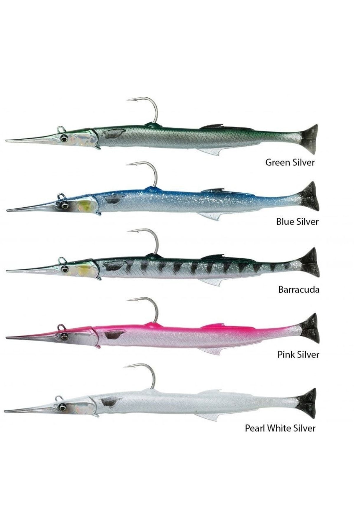 Needlefish Pulsetail 2 1 30cm 105g Zargana Suni Yem Pink Silver