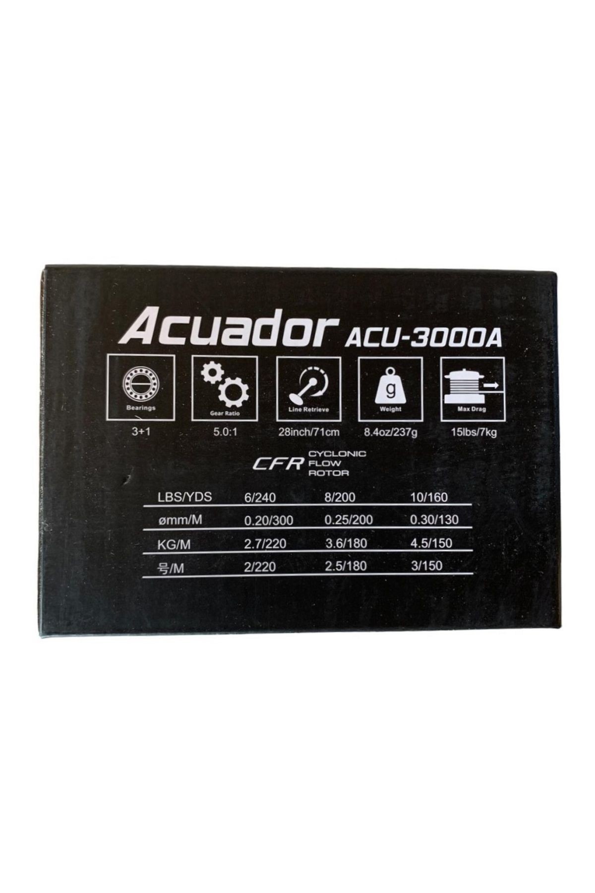 Acuador Acu-3000a 3 1bb Spin Olta Makinesi