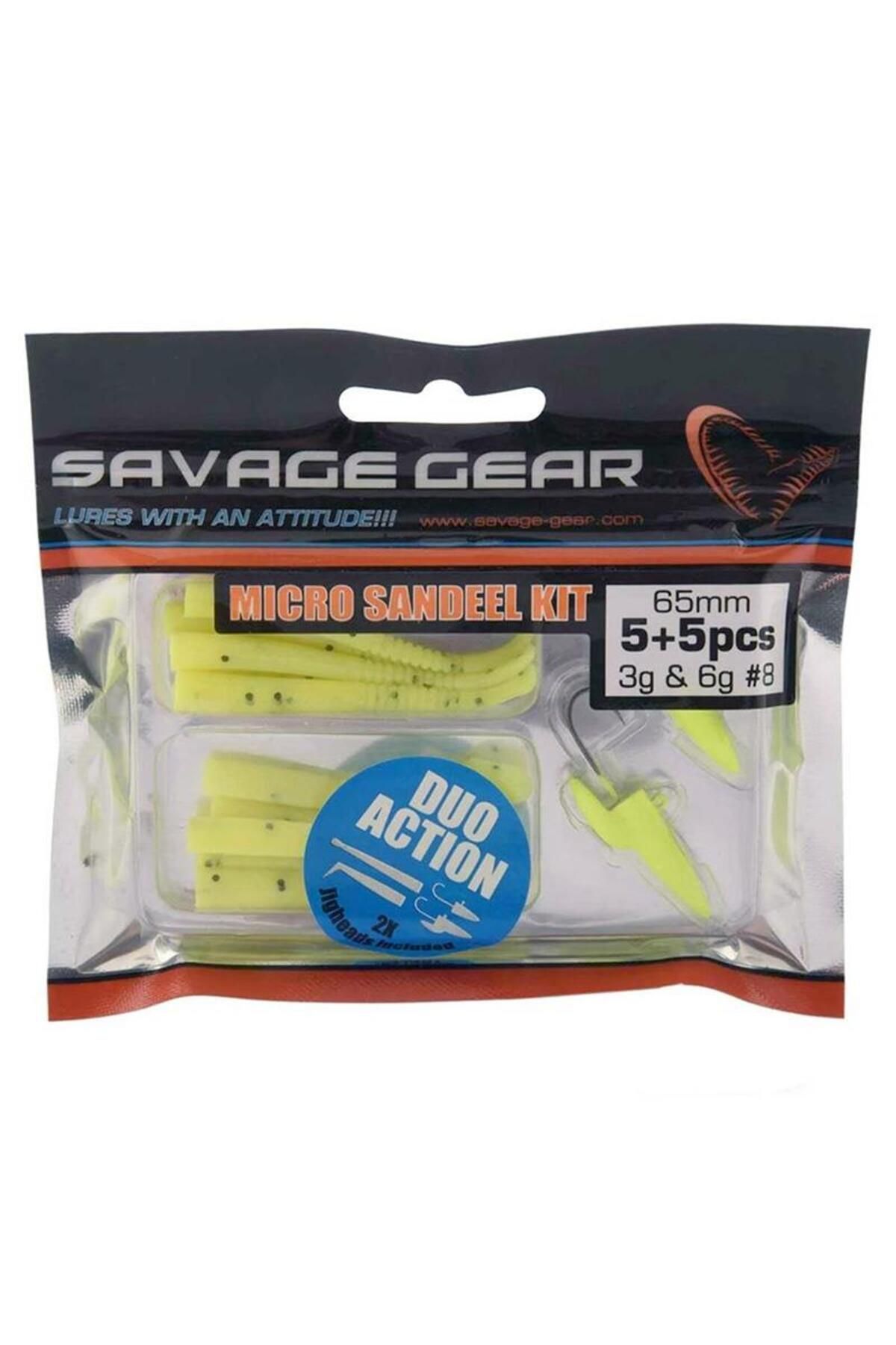 Lrf Micro Sandeel Kit 12 Adet(1+1.5+5) Suni Yem Renk Silver