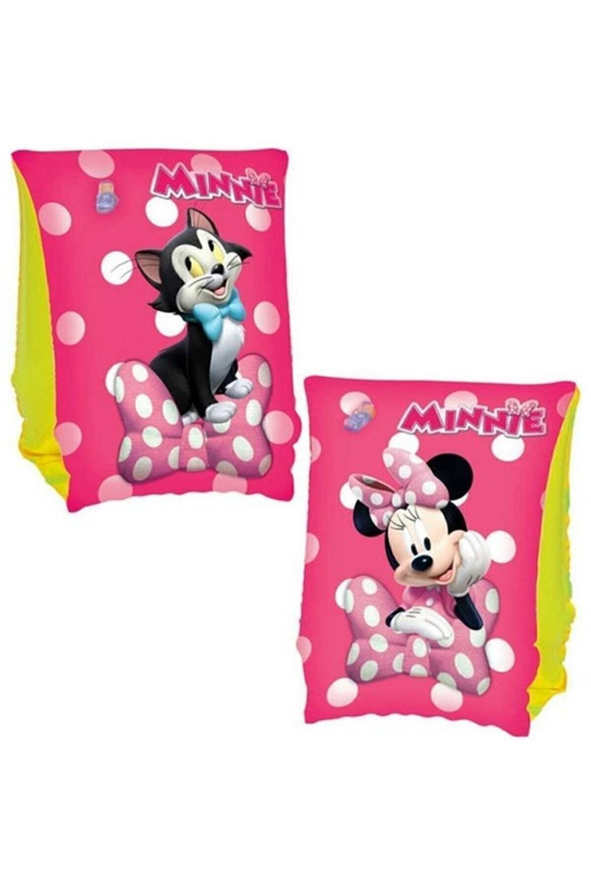 Minnie Mouse Simit 56 Cm + Minnie 25cm Çocuk Kolluk 2li Takım