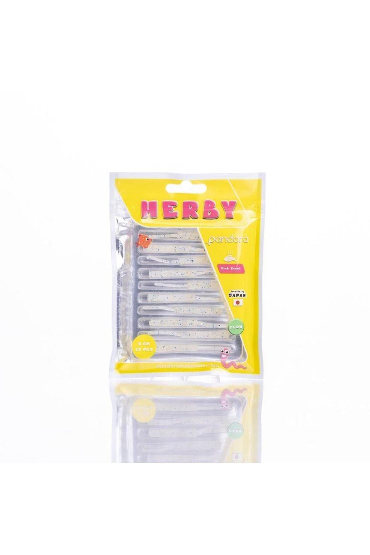 Herby Worm 5cm 10 Parça Lrf Silikon Yem