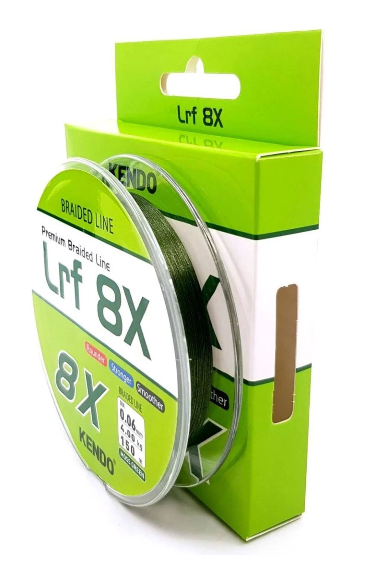 Kendo Lrf 8X Fighting 150 mt Örgü ip (Moss Green)