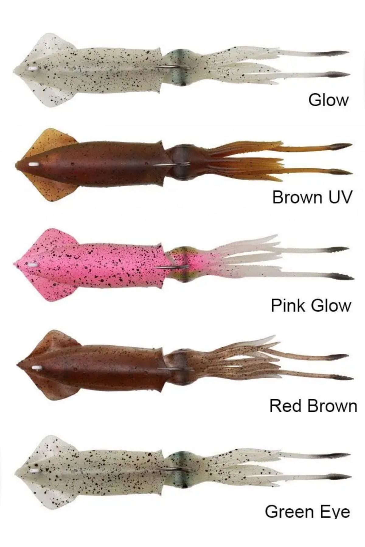 3D TPE Swim Squid 260mm 126g 1 Adet Suni Yem
