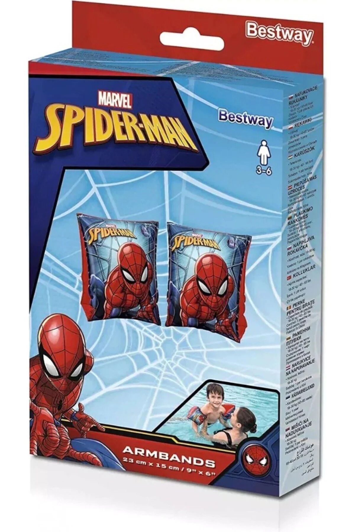 Spiderman Örümcek Adam Kolluk 23x15cm