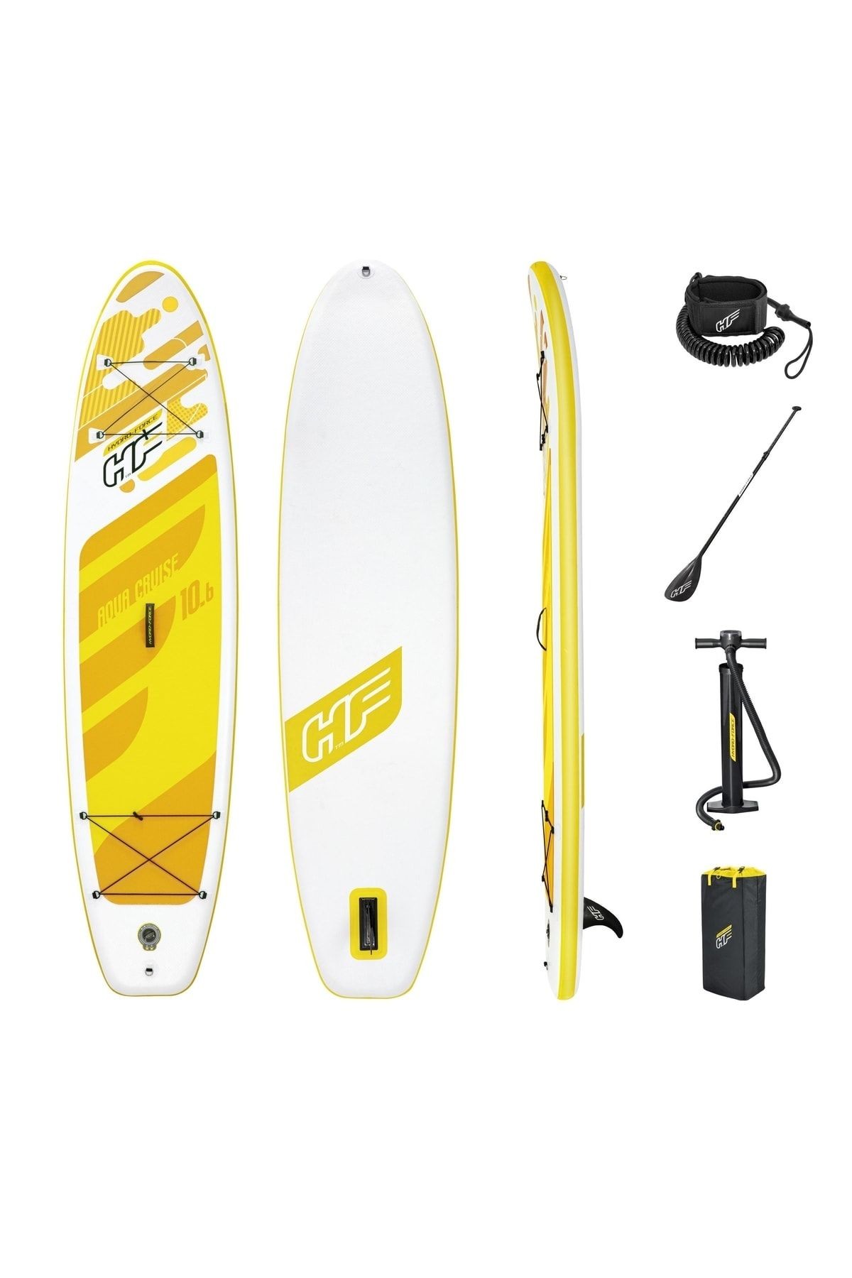 Aqua Cruıse Şişme Kano Paddle Board -çantalı Set Kürek Ve Pompa Dahil 305cm X 84cm X 12cm