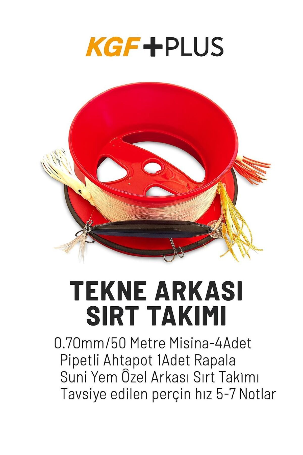 KGF+ DeepHunt Pro 70 – Tekne Arkası Palamut & Torik Sırtı Takımı