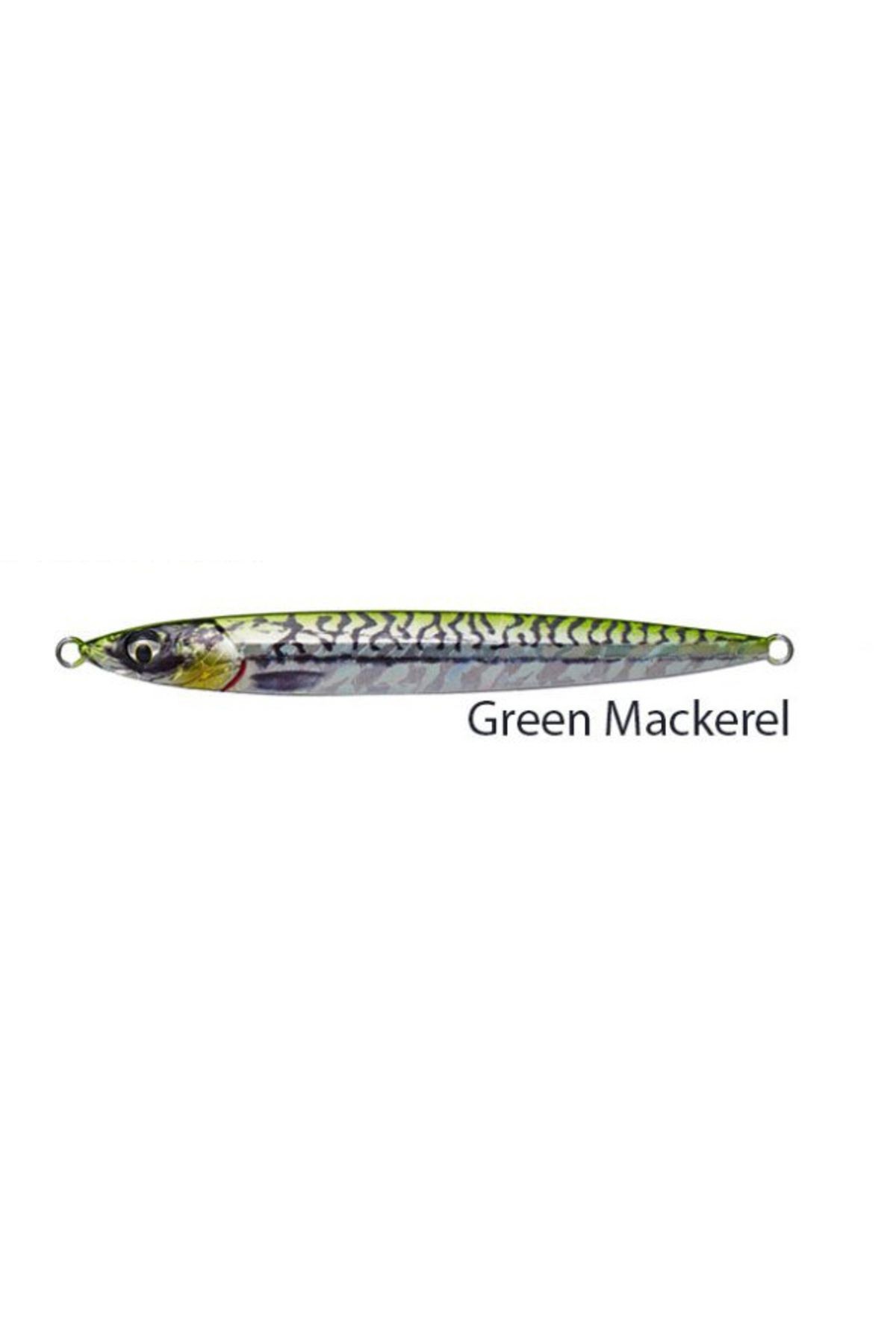 3D Slim Jig Minnow 100 gr 15 cm Suni Yem Green Mackerel
