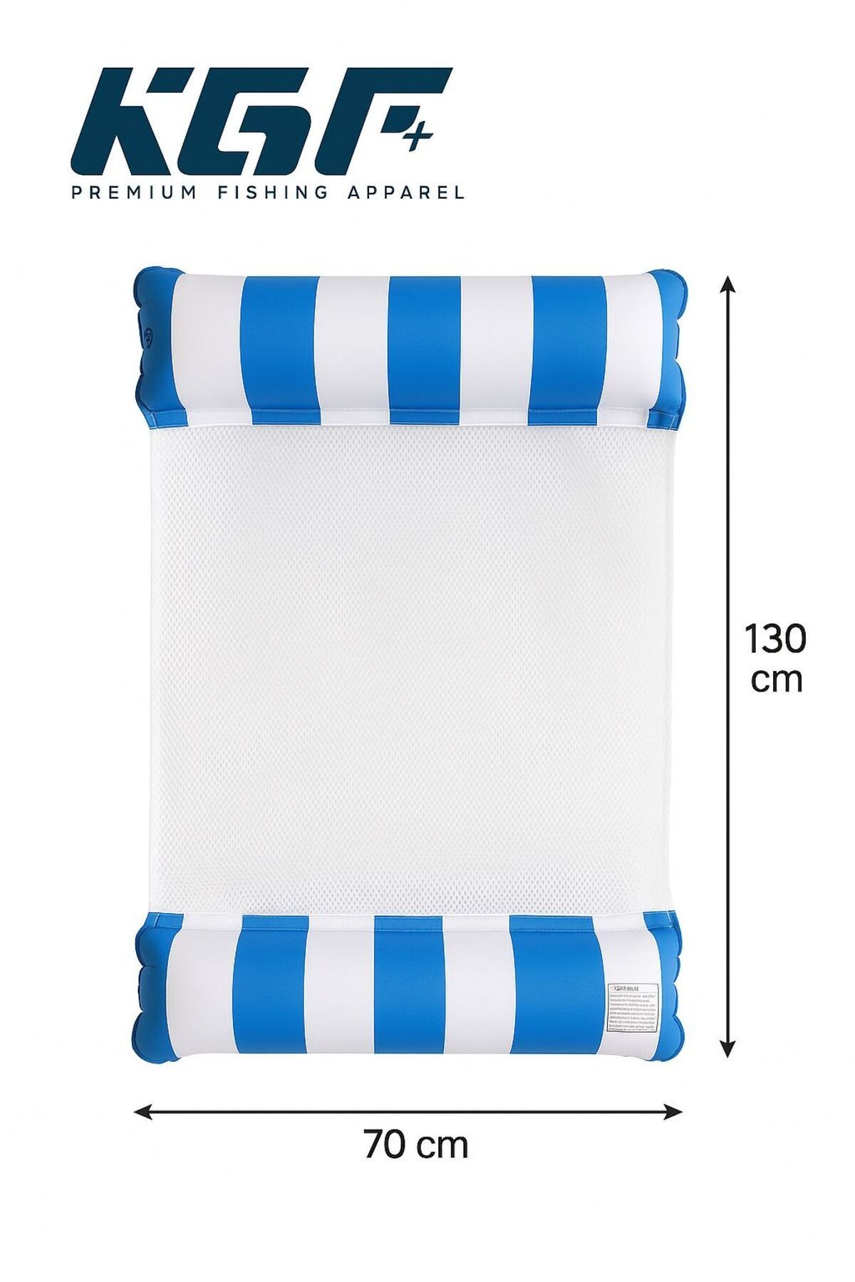 KGF+ Fileli Deniz Yatağı – Şişme Yastıklı Sea Mat (130 cm)