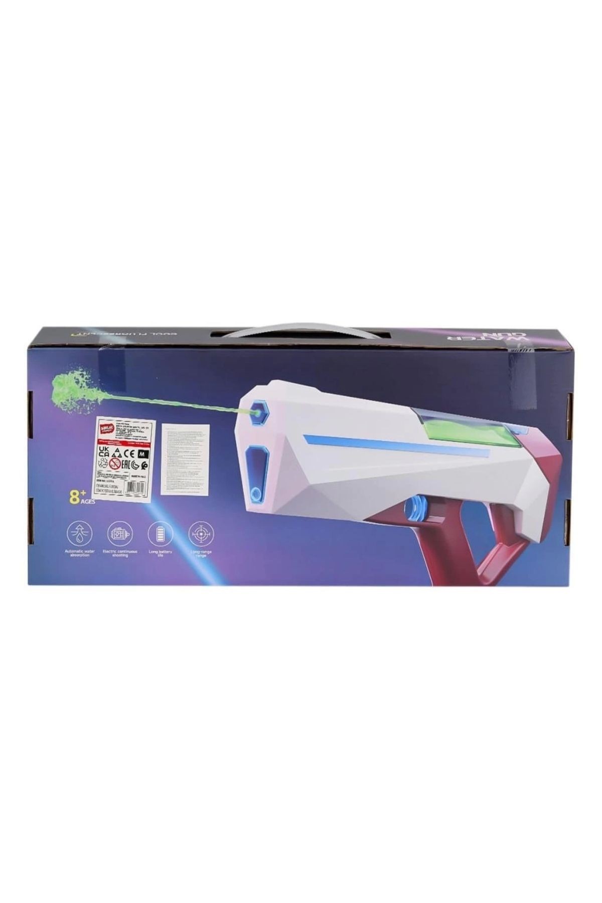 Nessiworld Sq8a Şarjlı Florasanlı Otomatik Cyber Gun -birliktoys