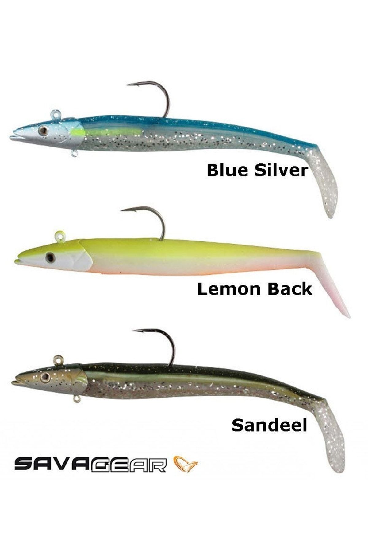 Sandeel 18 Cm 100 Gr 2+1 Adet Suni Yem Lemon Back