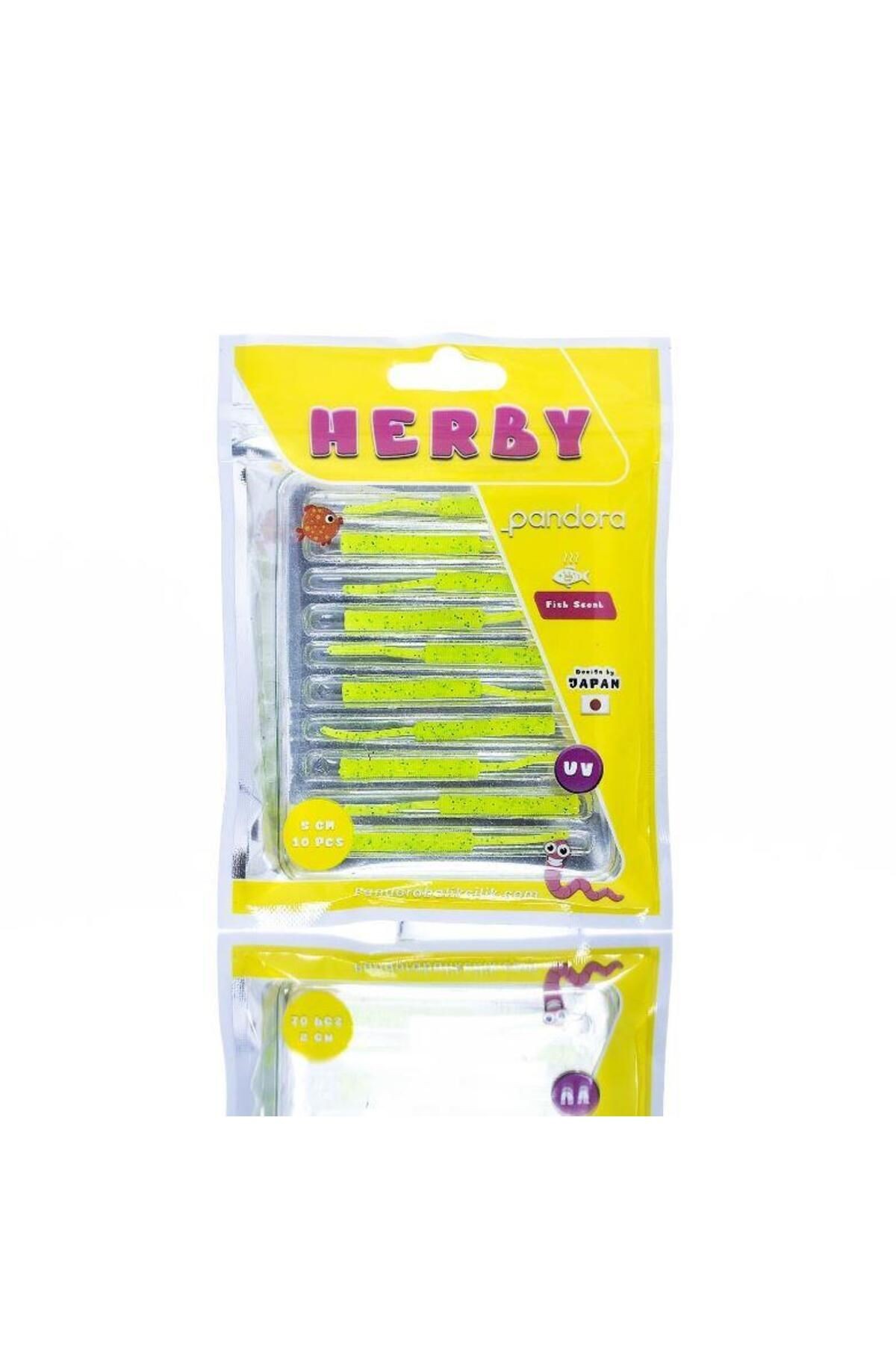 Herby Worm 5cm 10 Parça Lrf Silikon Yem