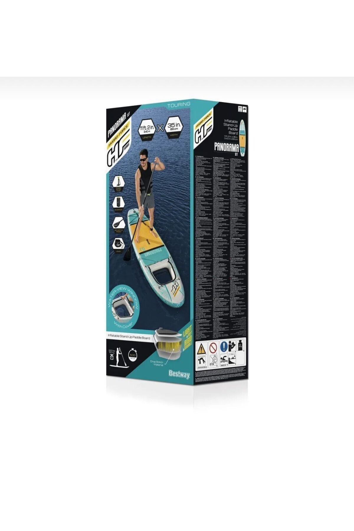 Hydro-Force Panorama 340x89x15 cm SUP Paddle Board Set