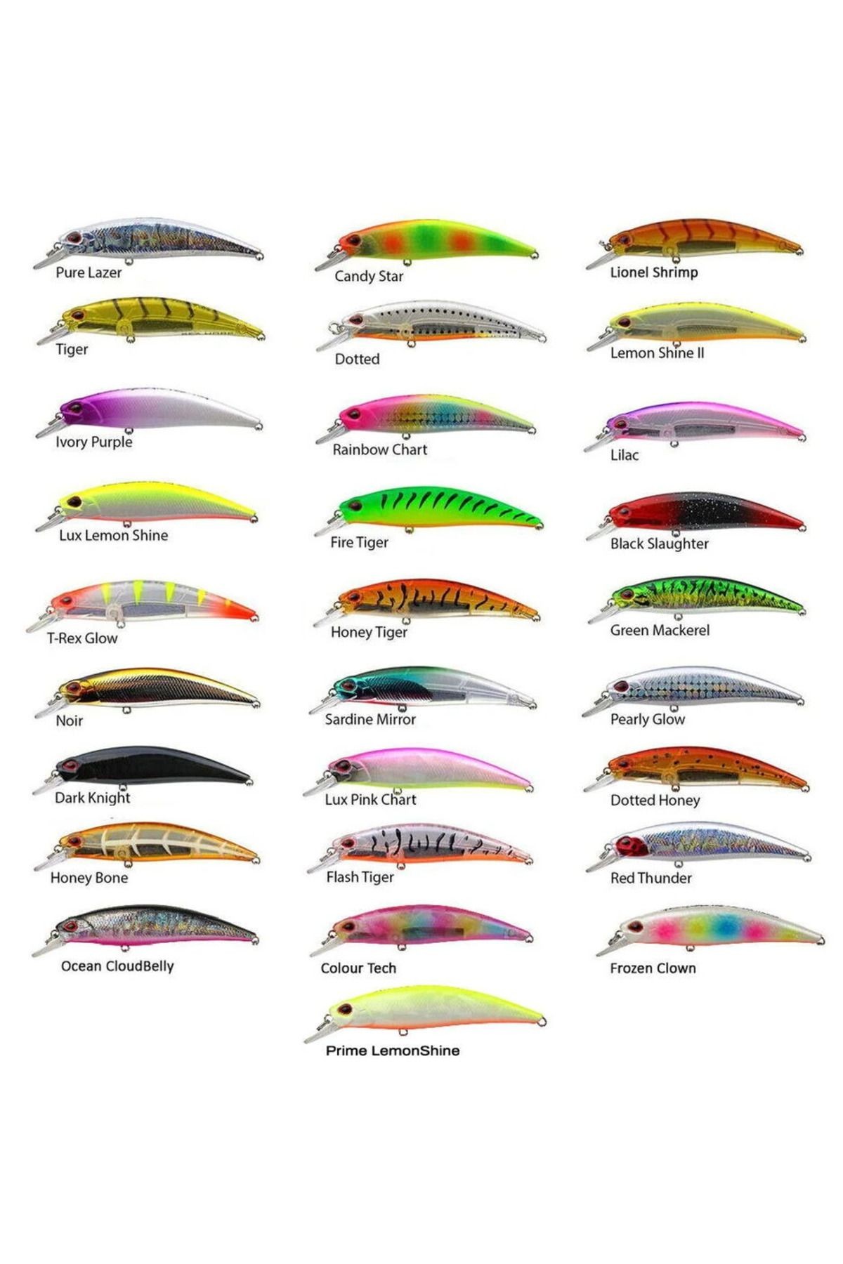 Rs7-Sparkle 70mm 9,60Gr Yem Balık, Maket Balık, Rapala, Maket Yem