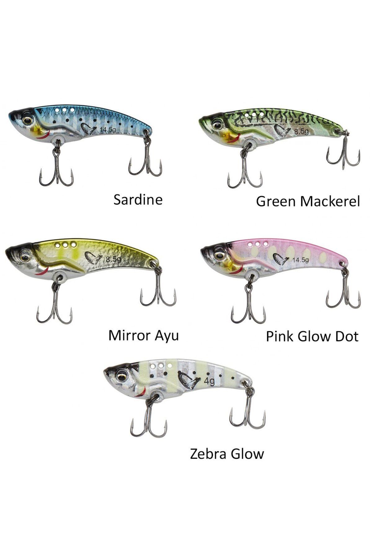 Vib Blade 5.5 Cm 14,5 gr Suni Yem Green Mackerel