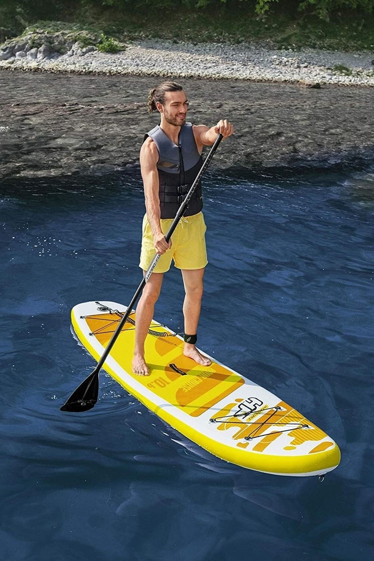 Aqua Cruıse Şişme Kano Paddle Board -çantalı Set Kürek Ve Pompa Dahil 305cm X 84cm X 12cm
