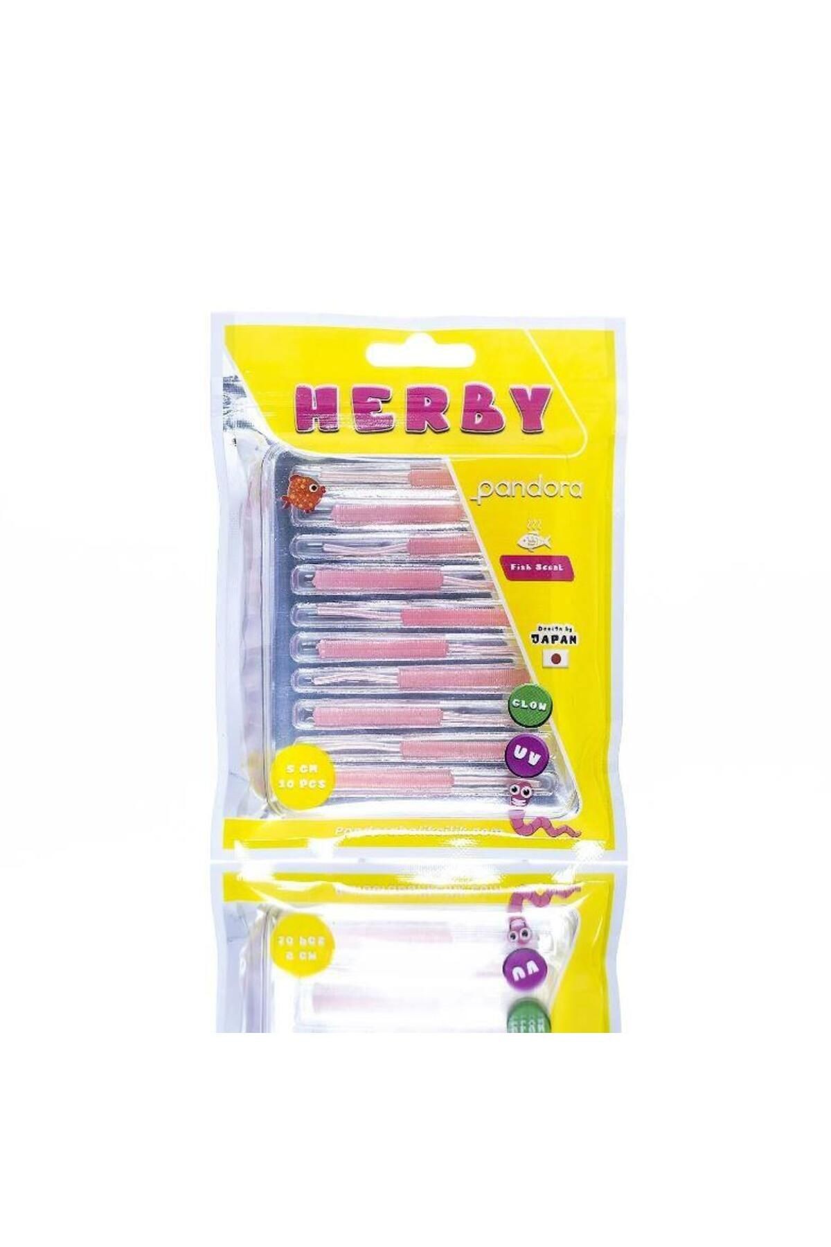 Herby Worm 5cm 10 Parça Lrf Silikon Yem