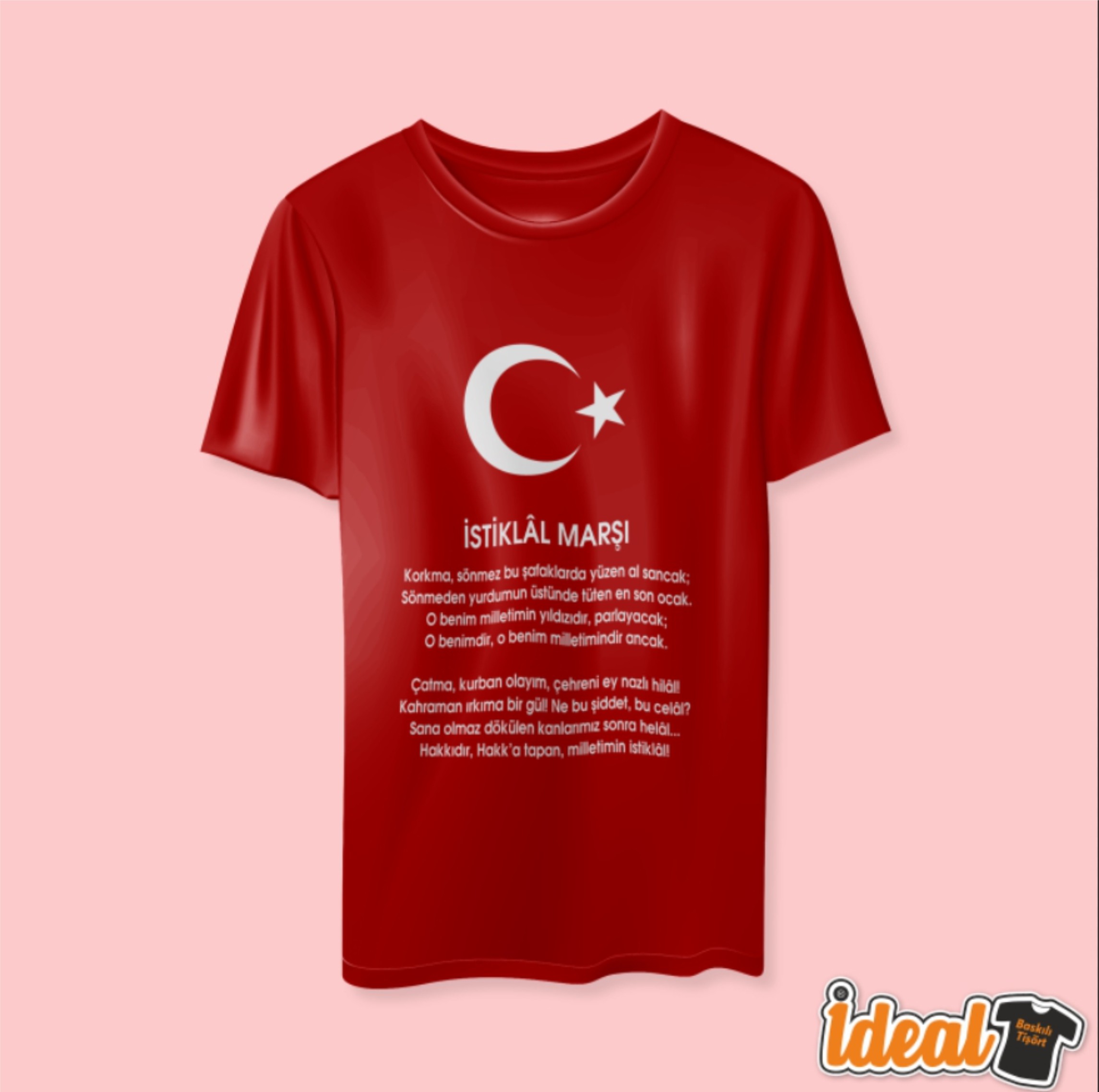 12 Mart Tişört