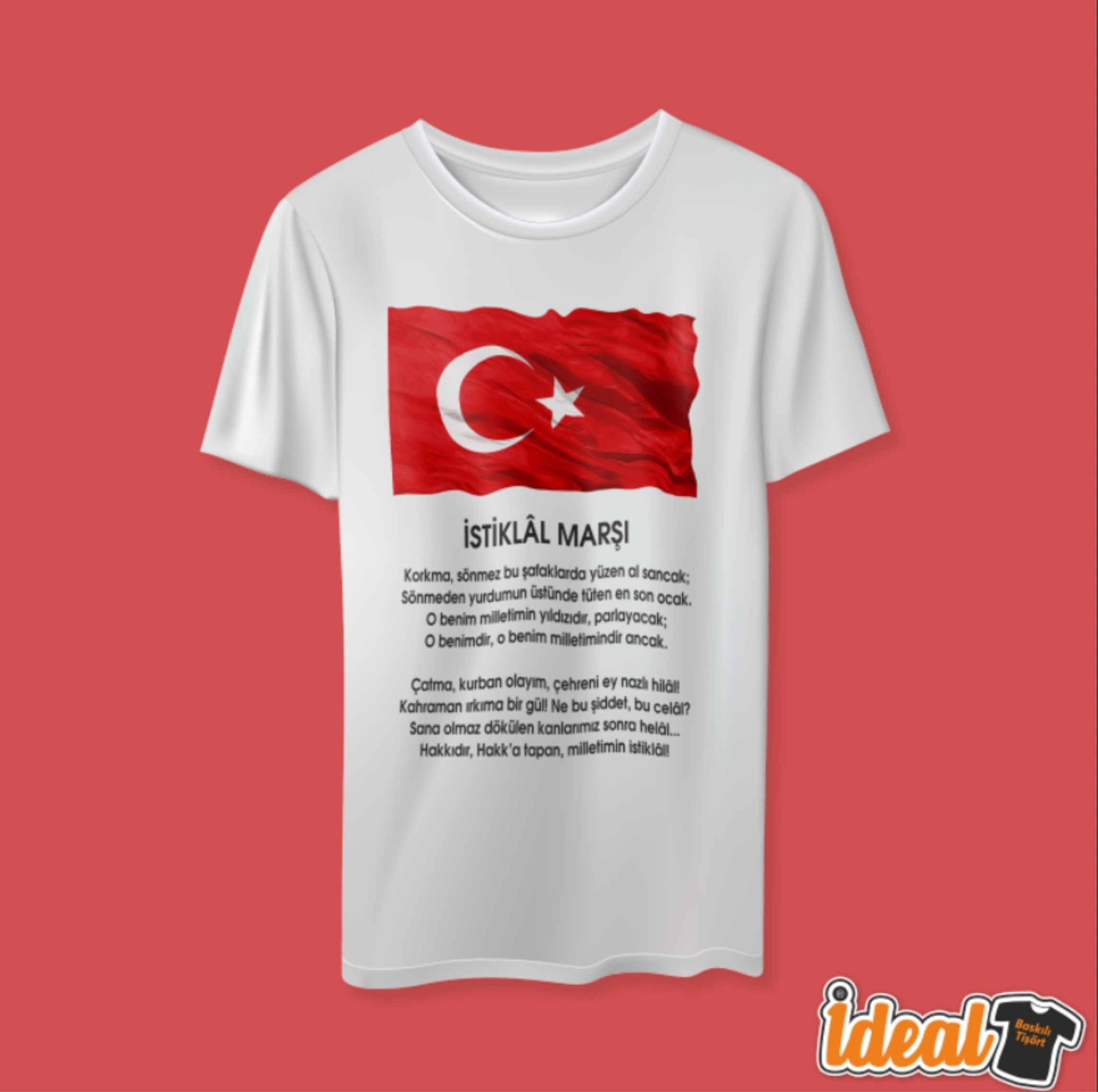 12 Mart Tişört