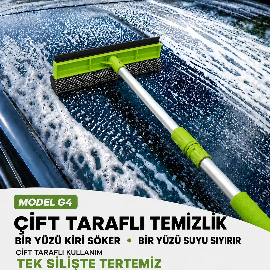 okaoda 90 cm Uzun Saplı Su Geçirgen Yüksek Kaliteli Sünger Cam
