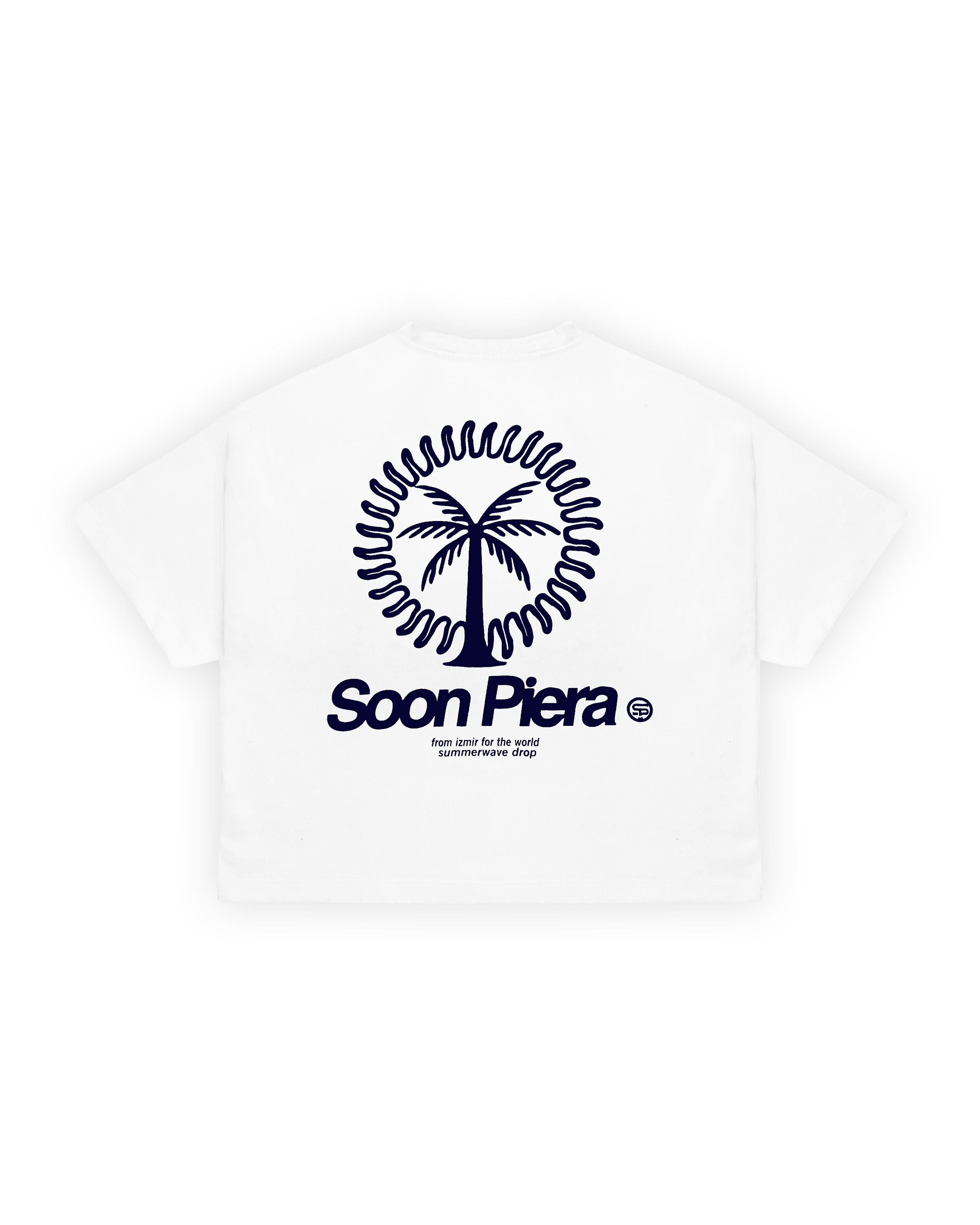 LIMITED - Boxy, Cropped Palm Tee