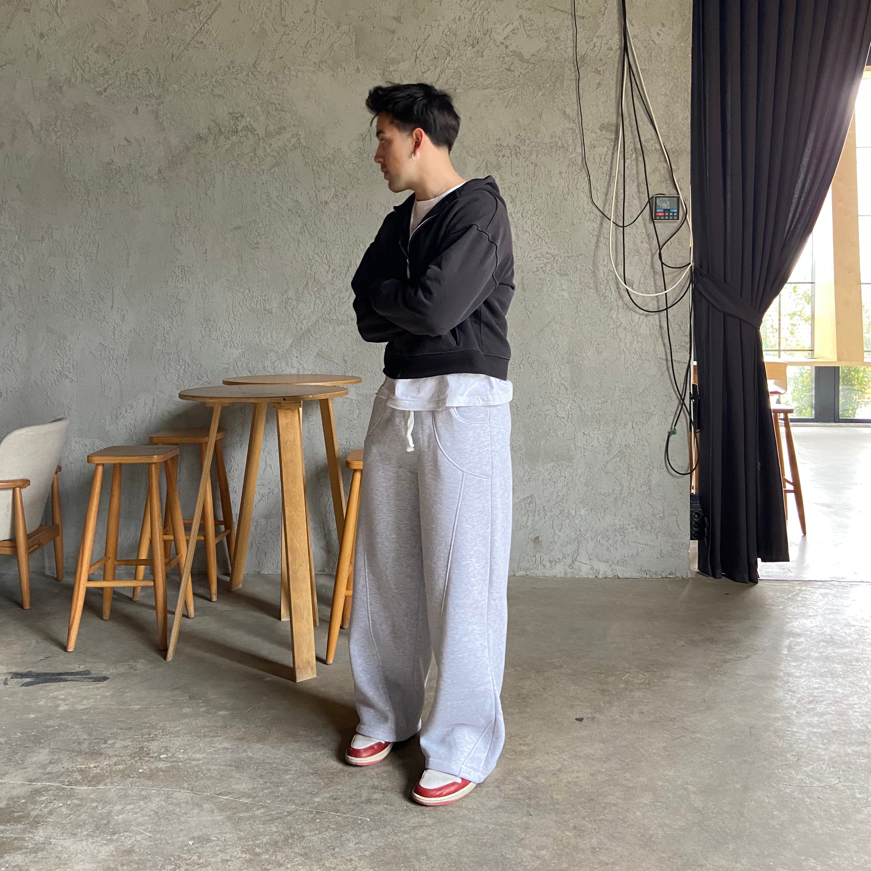 Details Grey Sweatpants