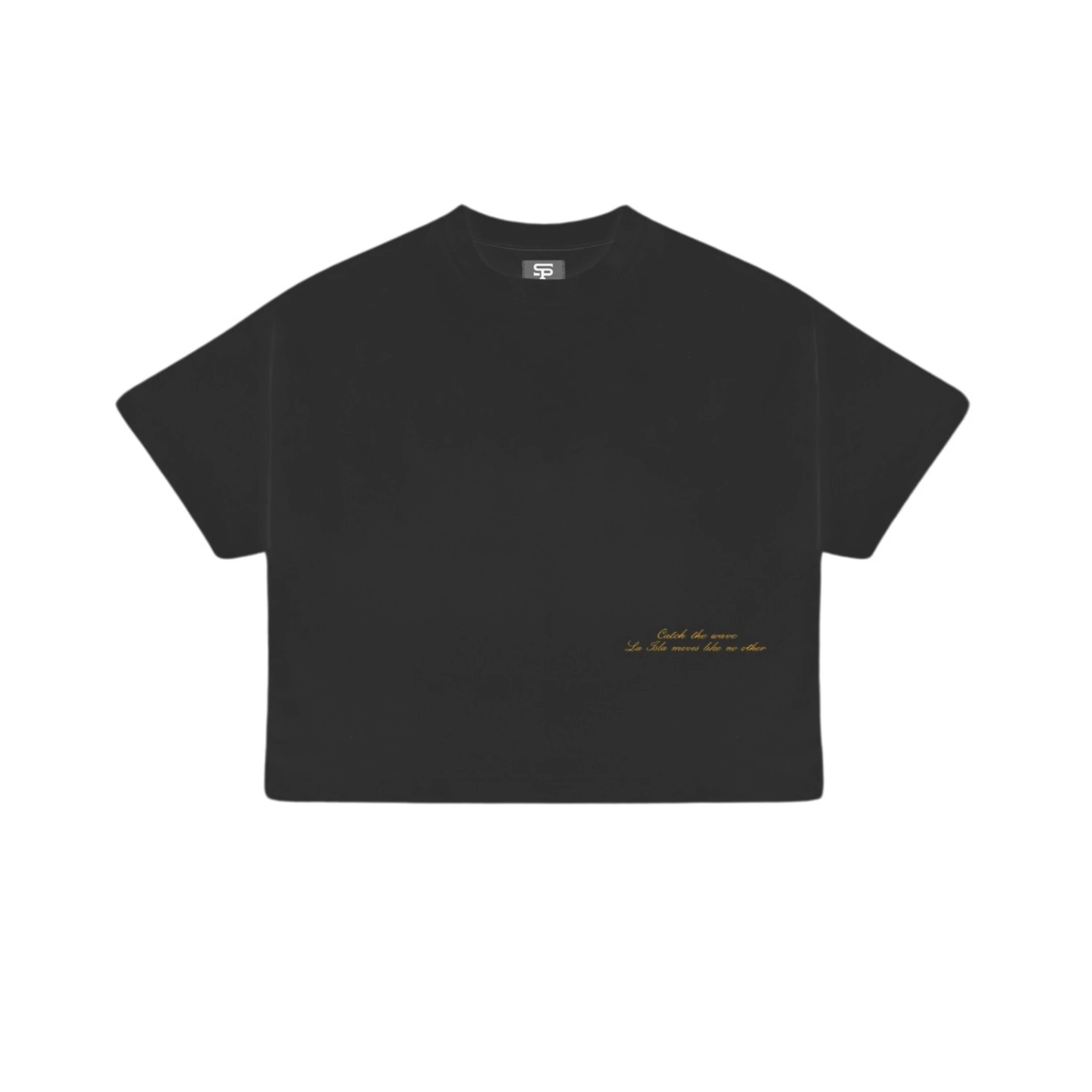 BOXY BLACK TEE