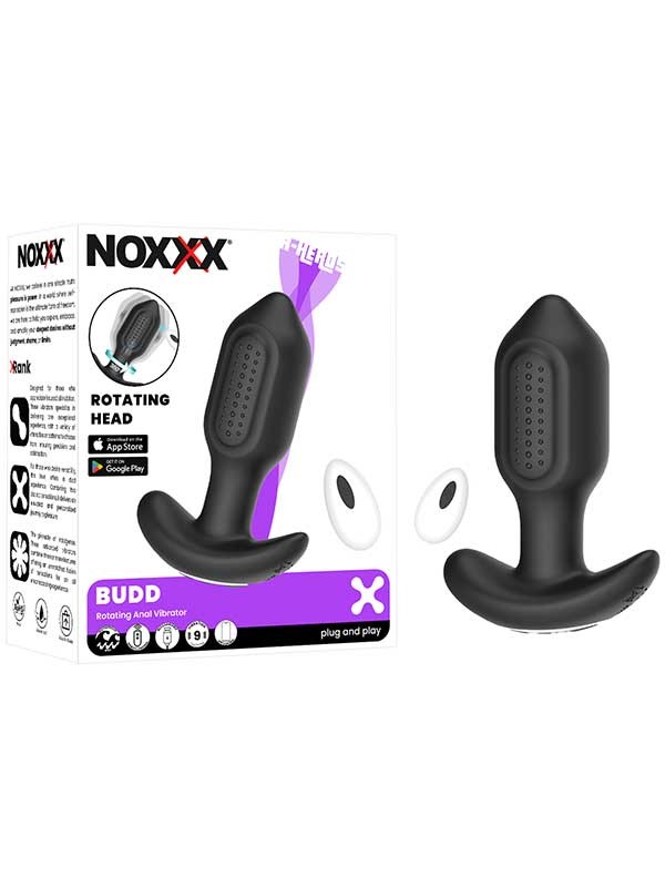 9 Titreşim Modlu NOXXX A-Heros BUDD APP Kontrol ve Uzaktan Kumandalı 360° Anal Plug
