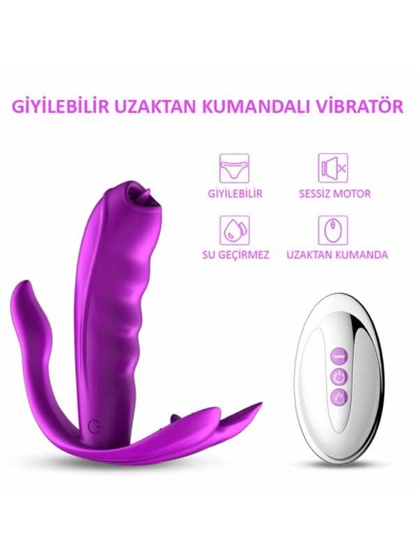 FoxShow Cute M1 Uzaktan Kumandalı İç Çamaşır Vibratörü