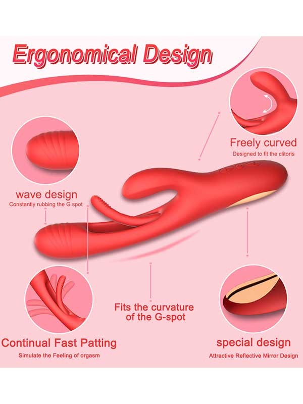 7 Titreşim 7 Dil Modlu NOXXX Patova G Spot Şarjlı Vibratör