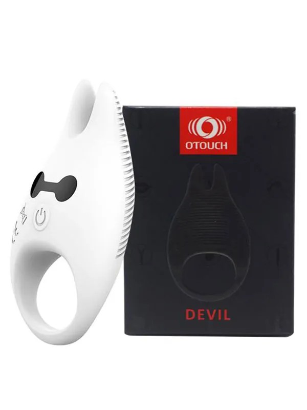 Shop You Diablo Led Işıklı Titreşimli Penis Halkası