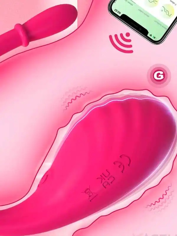 10 Titreşim Modlu NOXXX Lunar Telefon Kontrollü Giyilebilir Vibratör