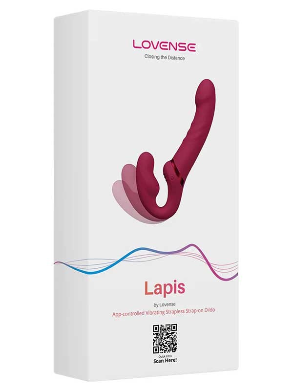 Lovense LUSH Lapis Strapless Strap-on App Controlled