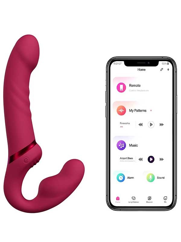 Lovense LUSH Lapis Strapless Strap-on App Controlled
